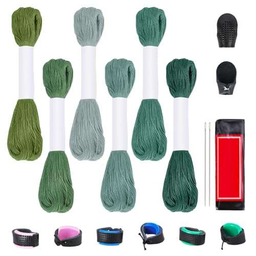 Set Sashiko Multi-Pack con 6 Hilos y 25 Agujas miniatura 1