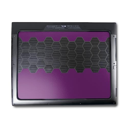 Image of MightySkins Skin Compatible with Alienware M18 R1 (2023) Full Wrap Kit - Solid Purple | Protective, Durable, and Unique Vinyl Decal wrap Cover | Easy to Apply & Change Styles | Made in The USA