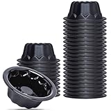 Findful 25-Pack Mini Cake Pans for Baking - 4 Inches Silicone Cake Pans for Flan Molds - Reusable Cake Mold for Pumpkin Cake, Jelly, Brownies