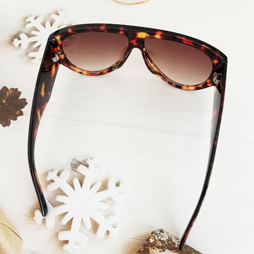 Ridering Retro Women Men Aviator Sunglasses,Classic Trendy UV 400 Protect Eyewear Sun glasses for Ladies Men4