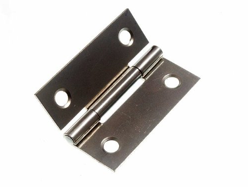 Charnière de porte en acier zingué antirouille lot de 3 paires 50 mm durables