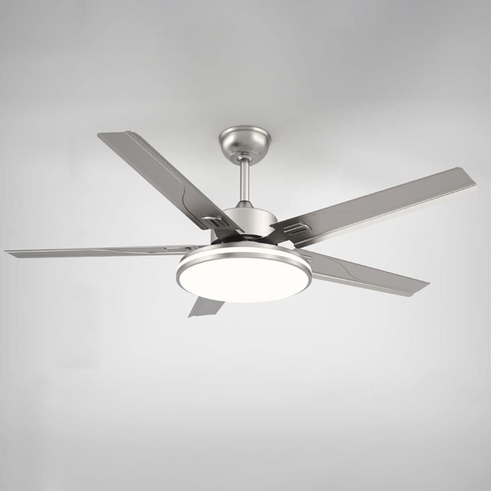 3 Color Nordic Large LED Ceiling Fan Light Indoor Lighting Black Ceiling Fans Lamp and Remote 45 Inch Modern Ceiling Fan 6-Speed for Bedroom Low Smart Ceiling Fan Outdoor Ceiling Fan