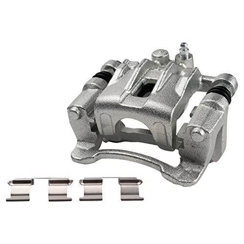 Image of TRQ Rear Right Brake Caliper w /Bracket Passenger Side | For 2010-2015 Hyundai Tucson 2011-2016 Kia Sportage