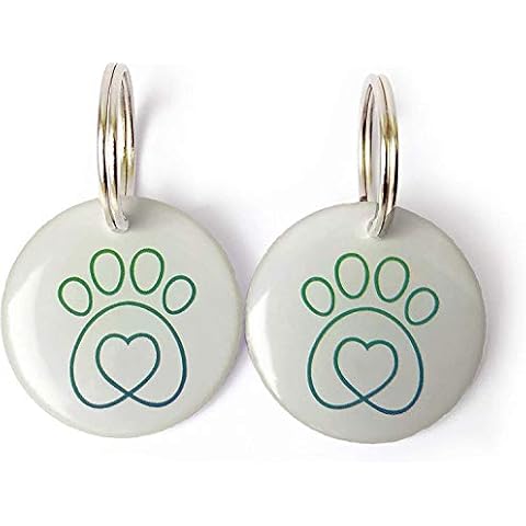 Cat Mate Katzenklappe Elite Mikrochip RFID Halsband Tags Disc Schlüssel Ersatz (2 Stück) Cover