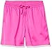 The Drop Women's Eva Silky Shorts, Hot Pink, XS