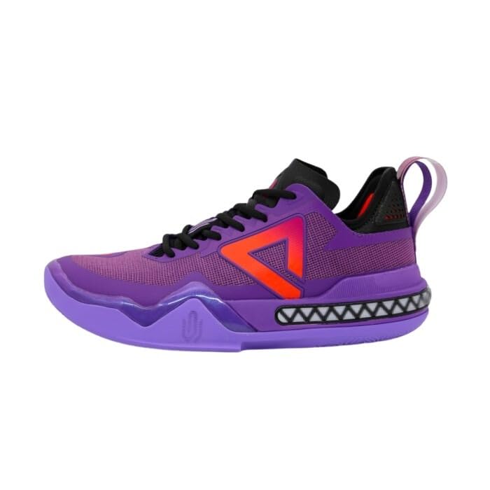 Chaussure basketball AW1-43 Peak violette sneaker de sport basse performance tige respirante