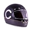 Royal Enfield RF1 FF Meteor Full Face Helmet | Certification: ISI & DOT | Added Safety: High Strength 3 Piece EPS | Outer Shell: High Impact Grade ABS | 4 Metal Mesh Intake Vents | Black XL