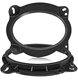 NuIth 6×9 Inch Front Door Speaker Adapter for Select 2003-2014 Toyota Camry/Avalon/ 4Runner Lexus Gx/Rx, 6×9” Speaker Spacer Bracket Solid Plastic Aftermarket Speaker Adapter