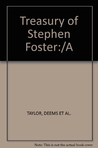 Treasury of Stephen Foster:/A B002NHMT84 Book Cover