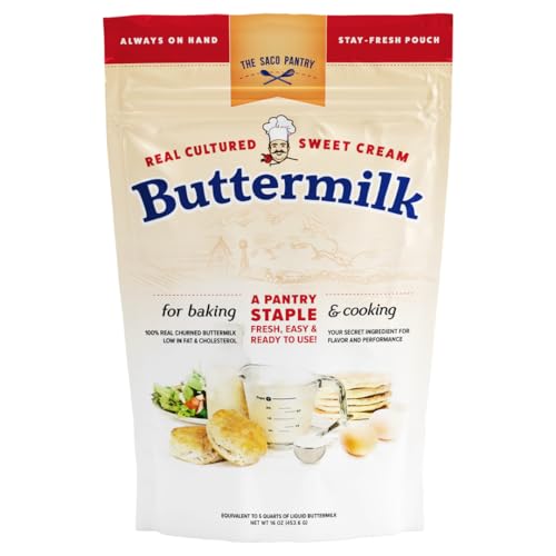 Saco Cultured Buttermilk Blend For Cooking And Baking, 16 Ounce (Pack Of 1) | Certified Kosher, Gluten-Free And Nut-Free