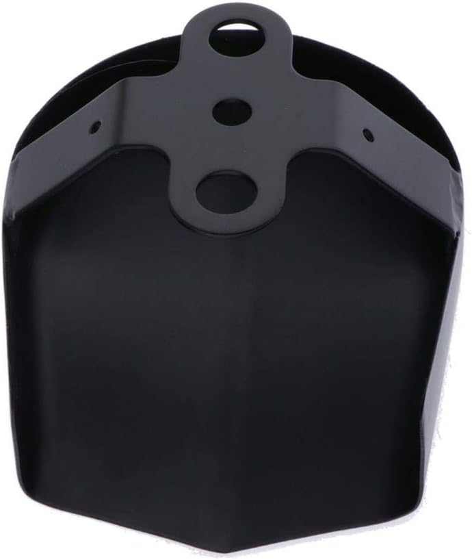 Gazechimp Steel Horn Cover for Touring 1993-2018, Matte Black