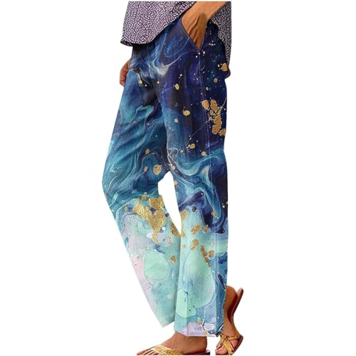 Pantalon de yoga bohème décontracté en polyester pour vos journées détente