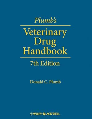 Plumb's Veterinary Drug Handbook: Desk: 9780470959640: Medicine ...