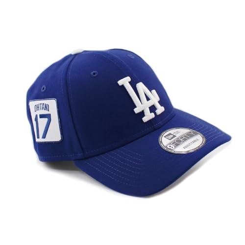 大谷翔平モデル ニューエラ 9FORTY ロサンゼルス ドジャース MLB SHOHEI OHTANI NAME&NUMBER ADJUSTABLE CAP LOS ANGELES DODGERS 940 帽子 ブルー メジャーリーグ [並行輸入品]のサムネイル