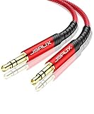 Hi-Fi Soundqualität: 24k vergoldeter Stecker, reiner Silberdrahtkern, der nahtlos Stereo-Audio für erstklassiges Klangerlebnis überträgt
