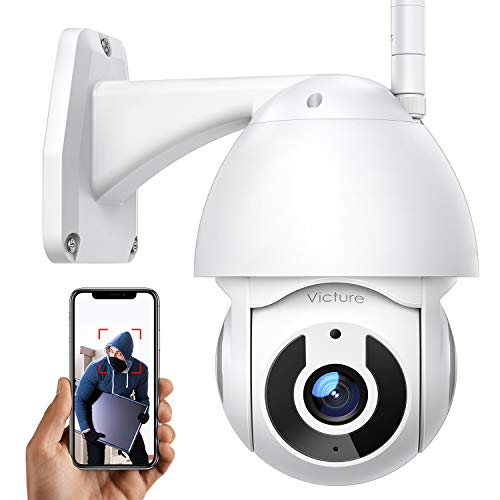 Security Camera Outdoor, Victure 1080P WiFi Home Security Camera with Pan/Tilt 360° View