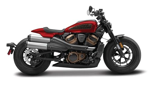 Maisto Harley Davidson MC 2024 Sportster S, rouge 1:12