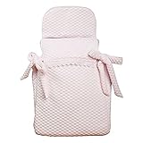 Lavar en frio Babyline Sweet - Saco de 3 usos para capazo y silla, color rosa