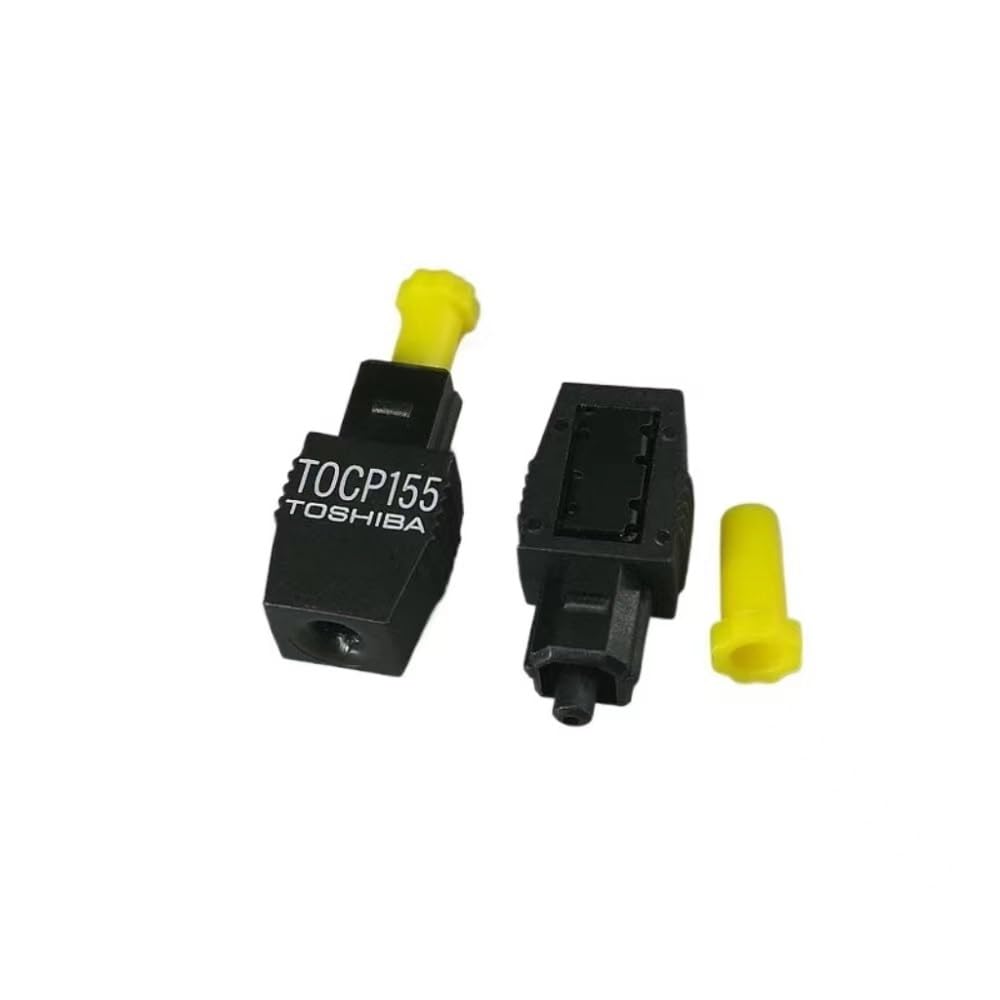 Connecteur TOCP155 fibre optique plastique 1mm résout pertes signal serveur