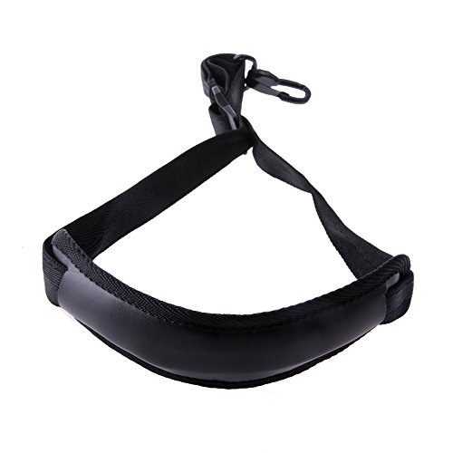 saxophone neck strap soft sax leather padded for alto tenor baritone soprano