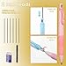 KFHENSOMR Mechanical Pencils Thick Pencils with Comfort Ergonomic Grip, Aesthetic Supplies with 6 Leads Refills, 2 pcs Erasers - 6PCS Colorful 2.0MM Pencil for Writing & Drawing