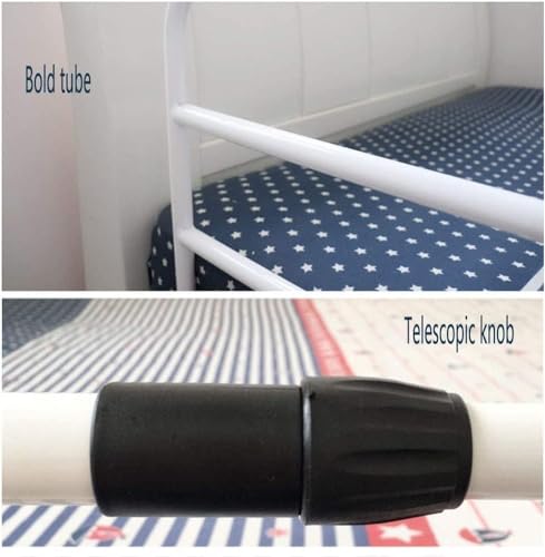 Barrière d'assistance de lit en acier robuste au design ergonomique