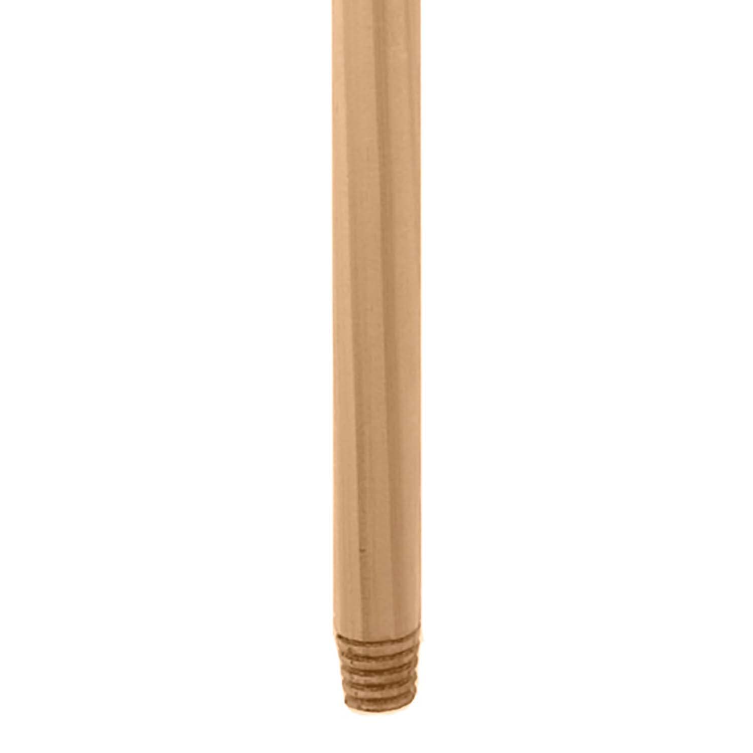 Apex Scopa Alta per Interni ed Esterni con Manico in Legno – Setole Lunghe Morbide e Resistenti, Ideale per Pavimenti Ruvidi – 130 cm