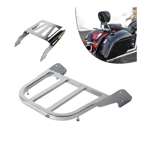 Support bagages pour moto Spirit 750 et VLX 600 idéal pour vos road-trips - 3