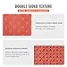 VEVOR Garage Tiles Interlocking, 12 x 12 x 0.53 inch 50 Pack Garage Floor Covering Tiles, Non-Slip Double-Sided Texture Garage Flooring Tiles, for Garages, Basements, Repair Shops, Red