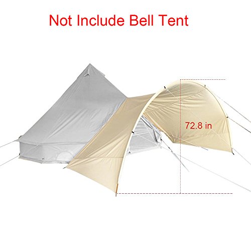 Toldo de Lona de Algodón para Carpa Bell PlayDo miniatura 1