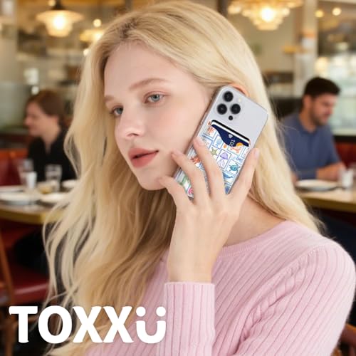 Image of Tropical Stamps Magnetic Wallet Compatible with Magsafe Wallets for iPhone 17 /16 /15 /14 /13 /12 Series Pro Max Plus CPhone Sea Animals Card Holder Fit 3 Cards for Women Lether Ocean Postcard