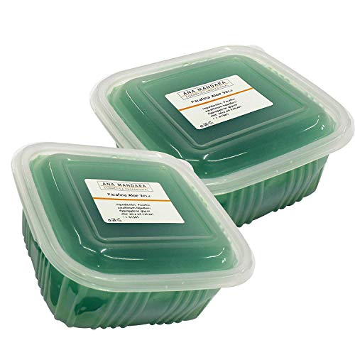 ANA MANDARA - Parafina con aloe vera 1000 ml. Tratamiento de parafina para manos y pies.