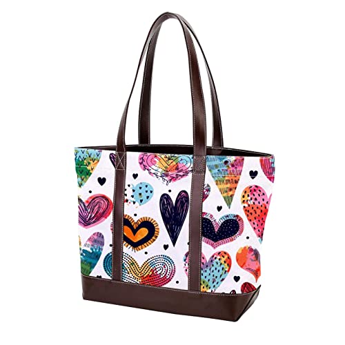 Sac cabas femmes plantes tropicales grand format grand sac épaule mode