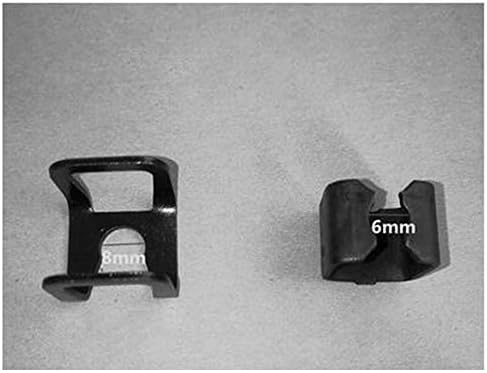 6 Pieces 2T Horizontal Car Floor Jack Spare Parts Jack Hoop Claw clamp Clip