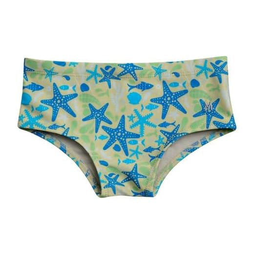 MASH INFANTIL Sungão Praia Dryfast Estrela Cordão Ajustável, Verde Citrico, GG
