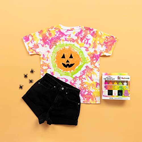 Tulip One-Step Tie-Dye Kit Easy Techniques for Fun Fabric Designs, Glow & Neon Dye Colors DIY Activity & Gift Idea, Glow-in-The-Dark - Image 16