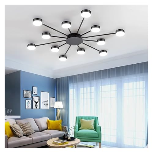 Lustres LED acrylique moderne contre le manque de clarté du salon