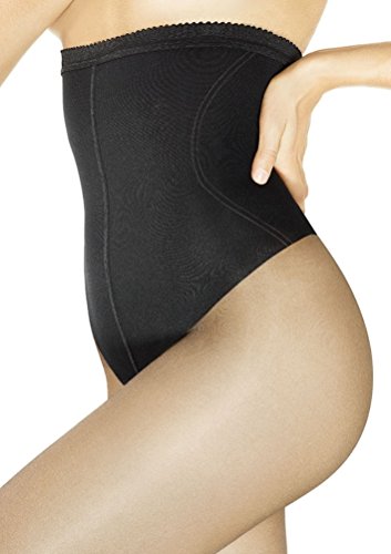 Image of MARILYN Body Shaper Thong High Waist Control Top Pantyhose