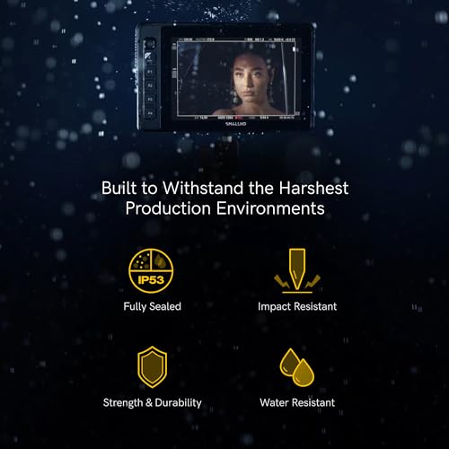 Image of SmallHD Ultra 7 On-Camera Touchscreen Monitor with 7-Inch LCD Display, 2300nits Brightness, 10-Bit Color Processing and Camera Control Capable