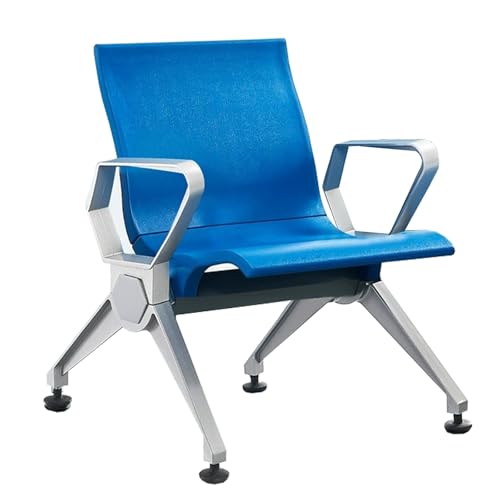 Sillas de sala de espera individuales de 68x68x84 cm con reposabrazos para oficina y hogar