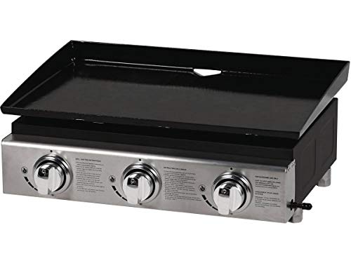 Habitat et Jardin Plancha Presto 3-3 quemadores - 9.7kW - Gris