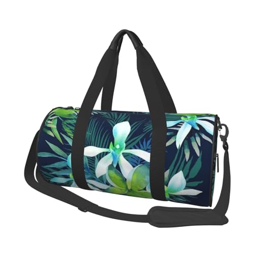 Sac de voyage fleurs tropicales grand format pour voyager sans encombre - 2