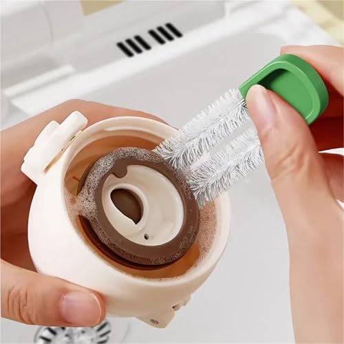 Manche long et double tête pour simplifier la vaisselle de toute la maison