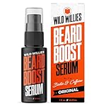 Wild Willies Beard Growth Serum for Men - Natural Beard Serum with Biotin, Caffeine & Essential Beard Oil for Fuller, Thicker Facial Hair Enhancer - Daily Grooming, Nourishes & Hydrates Facial Hair