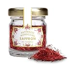 Casablanca Market Pure Organic Moroccan Saffron - Saffron Threads for Cooking from Pure Saffron Bulb