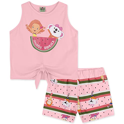 Conjunto Melancia, Mundo Ripilica, Meninas, Rosa, 6
