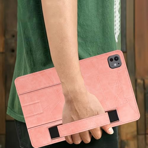 Housse iPad Air 11 M4 rose rétro idéale pour le télétravail