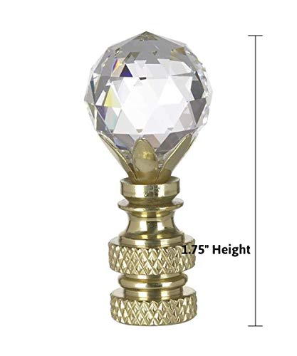 Swarovski Crystal Ball Lamp Shade Finial #TOP1