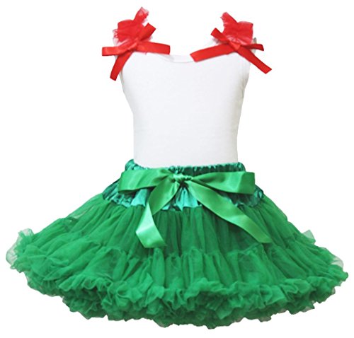 Jupe et shirt blanc de bébé pour les fêtes d'anniversaire de 1-8 ans