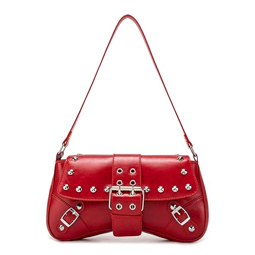 Image of Women's Shoulder Bag Y2K Purses 90s Studded Rivet Punk Handbag,Summer Purses